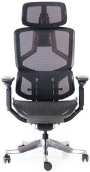 SEGO ENZO fekete irodai szék, ergonomikus, napi 8+ óra