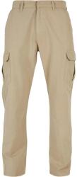Urban Classics Férfi egyenes szárú Cargo nadrág bézs