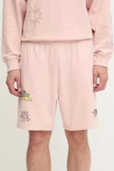 The North Face pamut rövidnadrág Mountain Cleanup - narancssárga XS