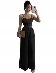 Shein L-es Fodros Overál Vállpántokkal