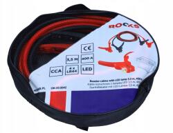 Rooks Beindítókábel Lámpával 3, 5 M, 400A, Cca