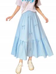 Shein 176 Lány MIDI Szoknya Masnikkal