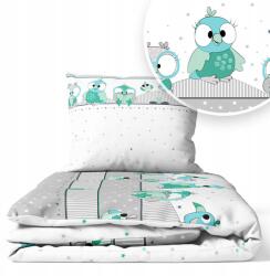 Ankras Ágyneműhuzat 135x100 Gyerek 2EL 100x135 Akció! (PAPUŻKI P-2 135/100 40/60 MIĘTOWY)