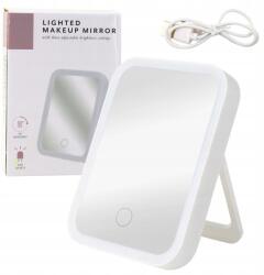  LED-es megvilágított tükör 3 világítási mód 90°-os dőlésszög Fehér (24872)