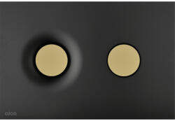 Alcaplast ALCA Nyomólap falsík alatti WC tartályhoz DOT. DOT FEKETE-matt/ARANY-matt (M1978-7) (M1978-7)