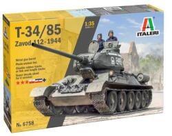Italeri Model Kit tanc 6758 - T34/85 Zavod 112 Mod. 1944 (1: 35) (33-6758)