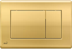 Alcaplast ALCA Nyomólap falsík alatti WC tartályhoz ARANY-fényes (M275) (M275)