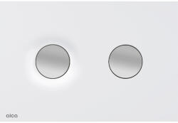 Alcaplast ALCA Nyomólap falsík alatti WC tartályhoz DOT. DOT FEHÉR-matt/KRÓM-matt (M1976-2) (M1976-2)