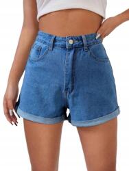 Shein L Magas Derekú Farmer Rövidnadrág