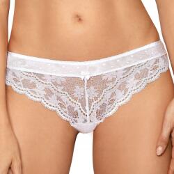 Róża Lagerta tanga fehér M (Wygodne i seksowne majtki)