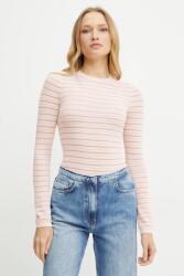 GUESS pulóver KYLA - rózsaszín XL