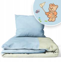 Ankras Ágyneműhuzat 135x100 Gyerek 2EL 100x135 Kiságyhoz (SUMMER P-2 135/100 40/60 APL. NIEBIESKI)