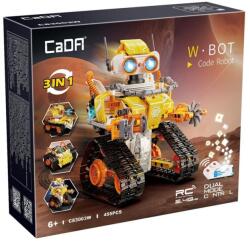CaDA C83003W - Távirányítós 3 az 1-ben W-BOT Kódoló Robot - 100% technic-kompatibilis építőjáték