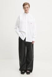Fiorucci Памучна риза Fiorucci Angel Patch Relaxed Fit (W02SMTLO055CO01WH01)