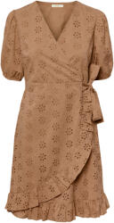 Tchibo - Női lyukhímzéses ruha - nő - méret 42 - barna