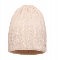 Pawonex Esmeralda női sapka púderrózsaszín - copf mintás sapka (2415)