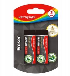 Keyroad Technikai Radír 2DB Fekete