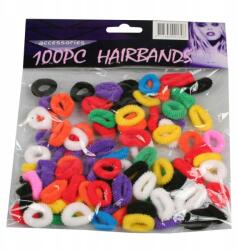 ABC Hajgumi Frottír 100db-os hajgumi 100db-os mix Színes hajgumi (000925)