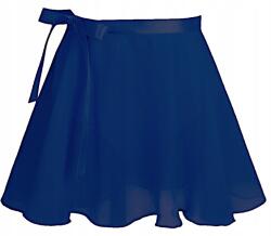 ASIS Gl* Kötött Szoknya Balett Tánc Sifon Sötétkék 128-158
