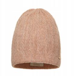 Pawonex Esmeralda Cappuccino női sapka - copf mintás sapka (2415)