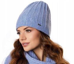 Pawonex Esmeralda női sapka Kék - copf mintás sapka (2415)