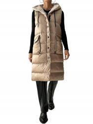 Shein Steppelt Kapucnis Ujjatlan Felső