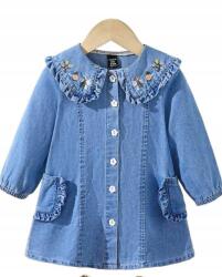 Shein 80-AS Hosszú Ujjú Farmer Ruha