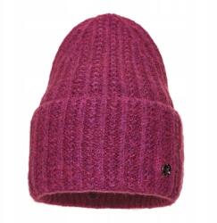 Pawonex Vienna Fukszia női sapka - elegancia csíkokkal és kivágással (2412)