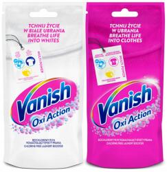 Vanish Oxi Action Folteltávolító szett Folyadék fehérhez és színhez 2x 100ml