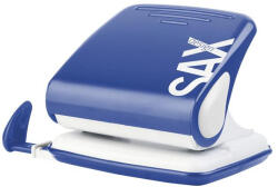 ICO Lyukasztó, kétlyukú, 25 lap, SAX "Design 418", kék (7310038007) - mystock