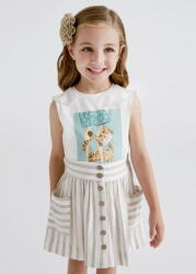 MAYORAL 3051 Rövid ujjú Póló lányoknak 128 (3051)