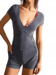 Shein S Bordázott Overál V Nyakkivágással