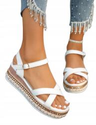 Shein 41-ES Vastag Talpú Szandál (SX2501067986407266)