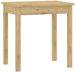 INTERMEBLE SENDI Étkezőasztal Tölgy Színben. 75x55 cm. Belföldi Raktárról (r-IM5003442DAR)
