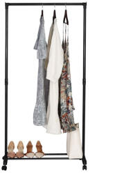  Ruhafogas, műanyag, fekete, GD-157 BK (artGD-157-BK)