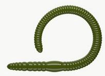 Libra Lures Flex Worm 95mm Krill 031 Olíva (FLEX-95-K031)