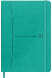 OXFORD Caiet cu elastic, A5, OXFORD Signature Smart Journal, 104 file - 90g/mp, Scribzee, punctat - turcoaz (OX-400154948)