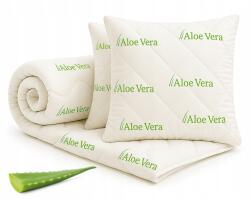 Strefa Spania Paplan és párna 140x200 2x 70x80cm egész éves szett Aloe Lengyel Minőség (alo2140+2x7080)