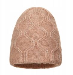 Pawonex Paloma Cappuccino női sapka - elegáns sapka díszes mintával (2414)