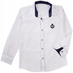  Elegáns Ing fehér hosszú ujjú Iskola 11 H203C (TUR)