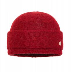 Pawonex Talita női sapka Piros - elegáns és meleg gyapjú sapka télire (2511)