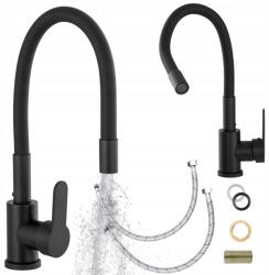 Przydasie. pl Flexibilis Konyhai Mosogató Csaptelep Mosogatóhoz Hajlékony Kifolyócső Csaptelep 360 (#11514)