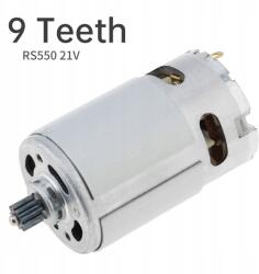  9 fogú 21V RS550 egyenáramú motor elektromos fúrókhoz akkus csavarhúzókhoz (EPC_MTR_A00+Voltage-21V)