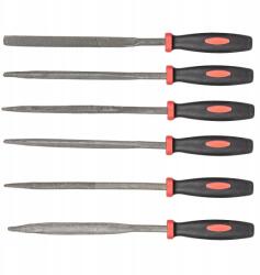 TOP TOOLS Tűfilc reszelő fémhez, 6 db-os szett (5902062037664)