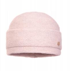 Pawonex Talita női sapka Világos rózsaszín - elegáns és meleg gyapjú sapka télire (2511)