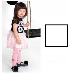 Knittex Bogyó Harisnyanadrág Knittex fehér masnis 80-86 (5906906042869)