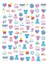  Körömmatrica - WG1262 BabyBoom