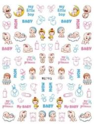  Körömmatrica - WG795 BabyBoom