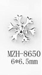  Körömékszer - MZH-8650 Silver - Karácsony hópehely