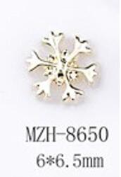  Körömékszer - MZH-8650 Gold - Karácsony hópehely